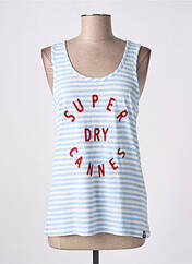 Débardeur bleu SUPERDRY pour femme seconde vue