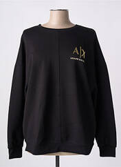 Sweat-shirt noir ARMANI EXCHANGE pour femme seconde vue