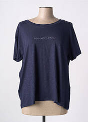 T-shirt bleu ARMANI EXCHANGE pour femme seconde vue