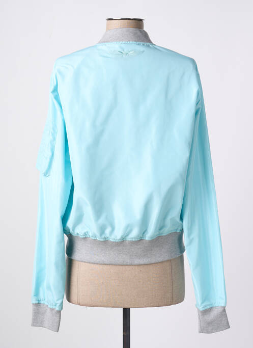 Blouson bleu BOMBERS pour femme