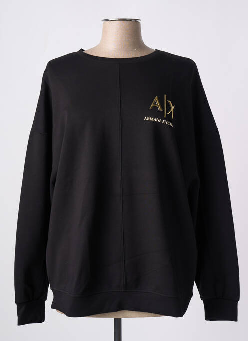 Sweat-shirt noir ARMANI EXCHANGE pour femme