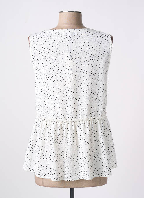 Top blanc LE TEMPS DES CERISES pour femme