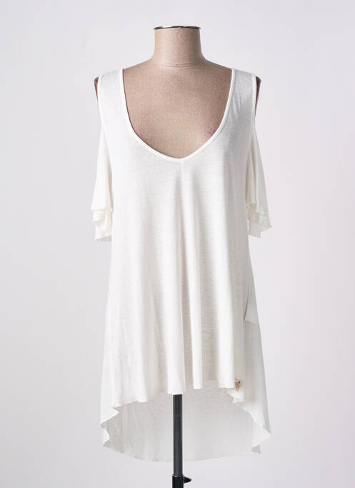 T-shirt blanc SUPERDRY pour femme