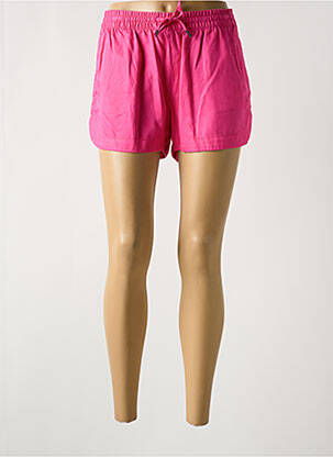 Short tissage denim taille normale rose TOMMY HILFIGER femme