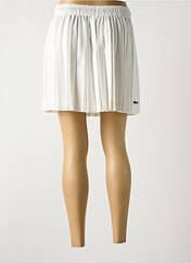 Jupe courte blanc LACOSTE pour femme seconde vue