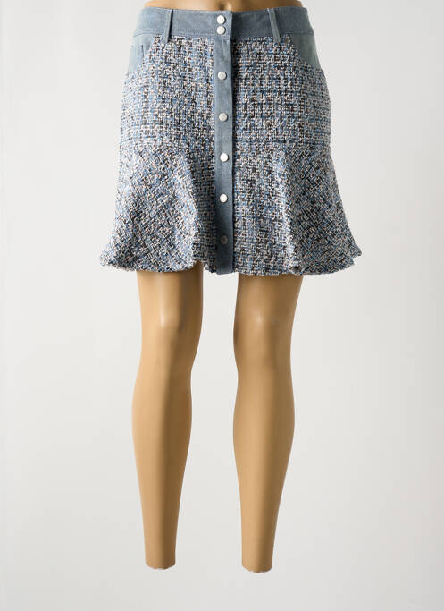 Jupe courte bleu SALSA pour femme