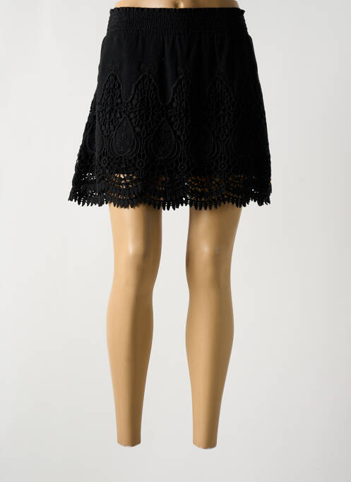 Jupe courte noir SUPERDRY pour femme