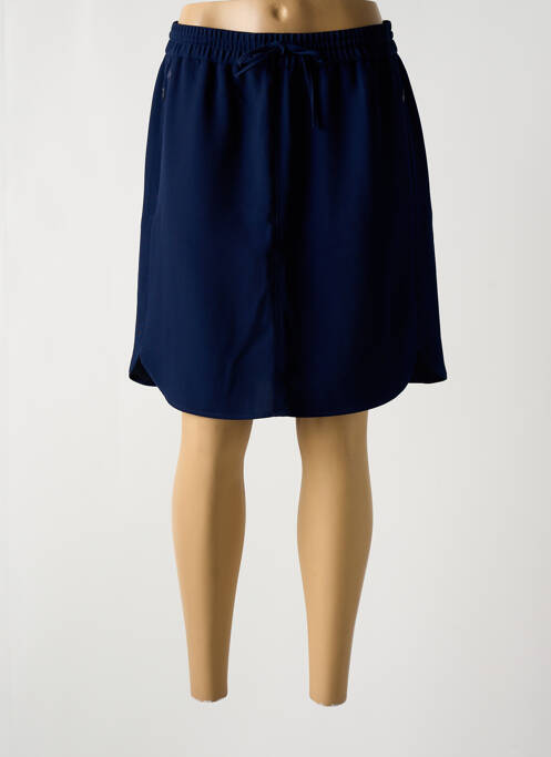 Jupe mi-longue bleu LACOSTE pour femme