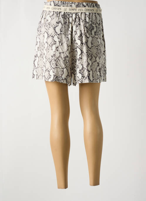 Short beige LE TEMPS DES CERISES pour femme