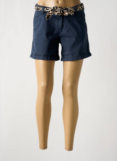 Short bleu LE TEMPS DES CERISES pour femme