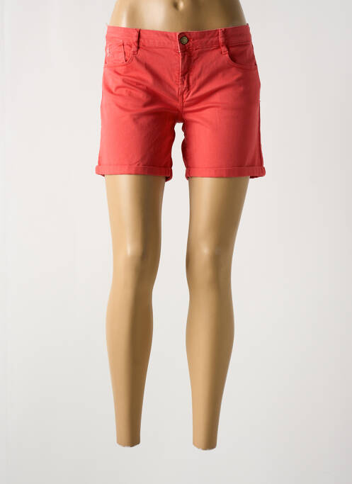 Short rouge LE TEMPS DES CERISES pour femme
