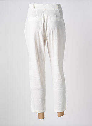 Pantalon 7/8 taille haute taille haute blanc SALSA femme