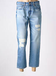Jeans boyfriend taille haute taille haute bleu SALSA femme