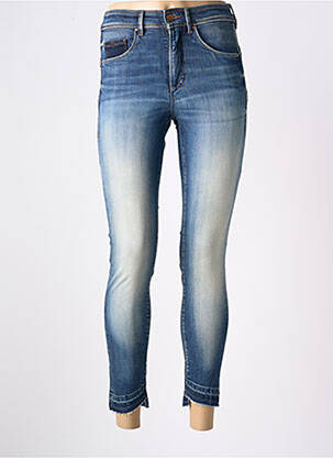 Jeans coupe slim stretch taille haute bleu SALSA femme