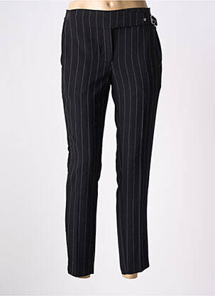 Pantalon 7/8 taille élastique taille normale noir LE TEMPS DES CERISES femme
