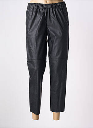 Pantalon 7/8 taille élastique taille normale noir LE TEMPS DES CERISES femme
