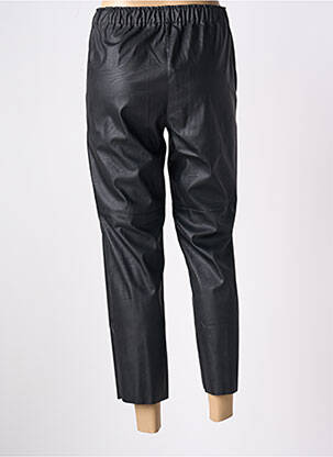 Pantalon 7/8 taille élastique taille normale noir LE TEMPS DES CERISES femme