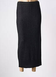 Jupe longue taille haute noir ARMANI EXCHANGE femme