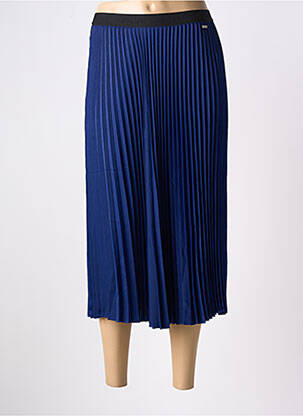 Jupe mi-longue coupe évasée bleu ARMANI EXCHANGE femme