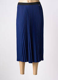 Jupe mi-longue coupe évasée bleu ARMANI EXCHANGE femme