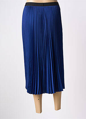 Jupe mi-longue coupe évasée bleu ARMANI EXCHANGE femme