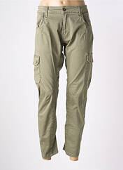 Pantalon 7/8 vert LE TEMPS DES CERISES pour femme seconde vue