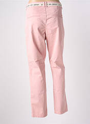 Pantalon chino rose LE TEMPS DES CERISES pour femme seconde vue