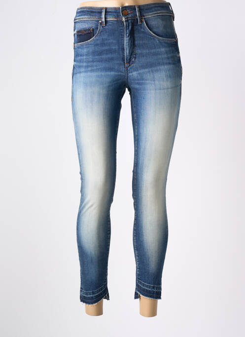 Jeans coupe slim stretch taille haute bleu SALSA femme