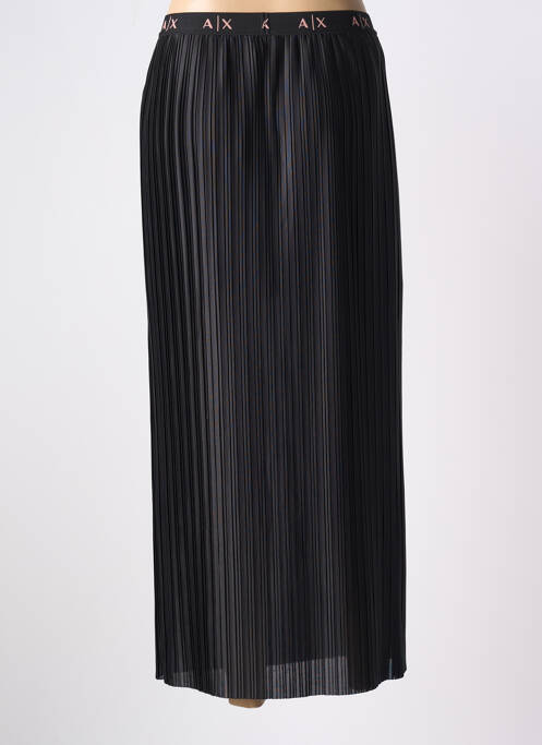 Jupe longue taille haute noir ARMANI EXCHANGE femme
