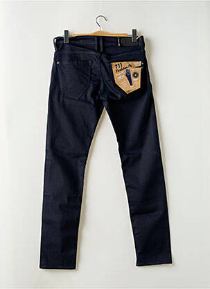Jeans coupe slim fermeture boutonnée sur le devant taille normale bleu LE TEMPS DES CERISES homme