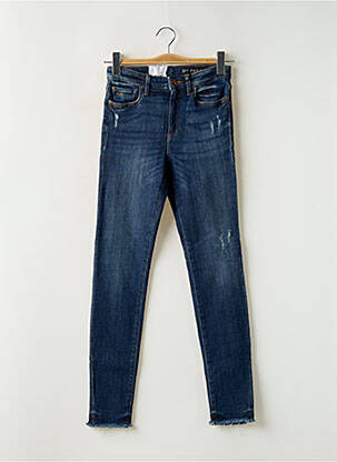 Jeans skinny effet usé délavé taille normale bleu ARMANI EXCHANGE femme