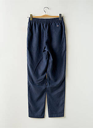 Pantalon droit taille haute taille haute bleu TOMMY HILFIGER femme