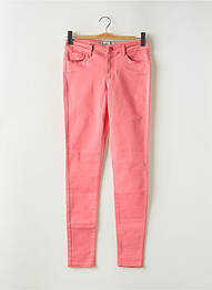 Jeans coupe slim stretch taille normale rose VERO MODA femme