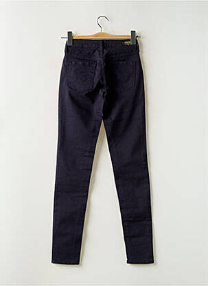 Jeans coupe slim stretch taille haute bleu LE TEMPS DES CERISES femme