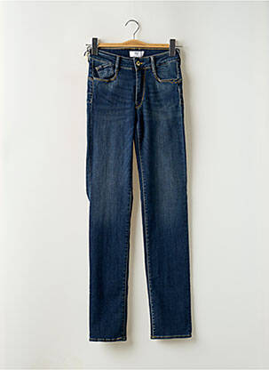 Jeans coupe slim stretch taille normale bleu LE TEMPS DES CERISES femme