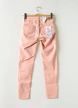Jeans coupe slim stretch taille normale rose LE TEMPS DES CERISES femme