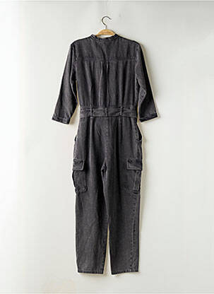 Combi-pantalon coupe cintrée manches 3/4 gris LE TEMPS DES CERISES femme