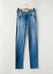 Jeans coupe slim bleu LE TEMPS DES CERISES pour femme seconde vue