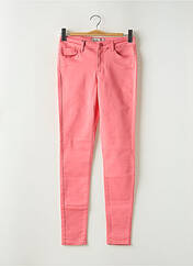 Jeans coupe slim rose VERO MODA pour femme seconde vue