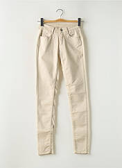 Jeans skinny beige LE TEMPS DES CERISES pour femme seconde vue