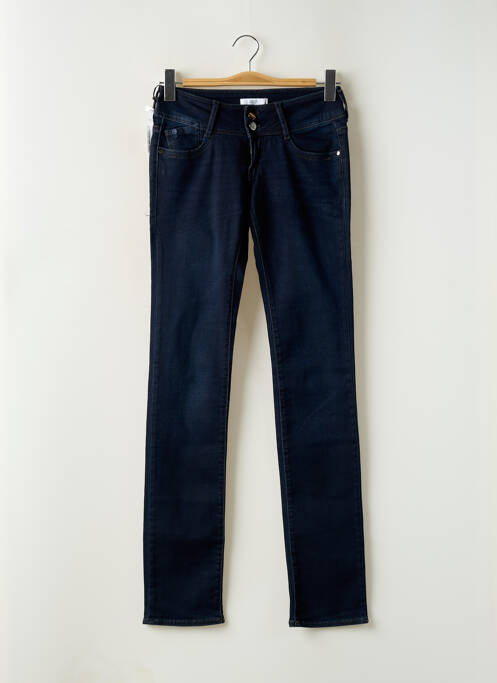 Jeans coupe slim bleu LE TEMPS DES CERISES pour femme