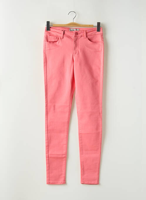 Jeans coupe slim rose VERO MODA pour femme