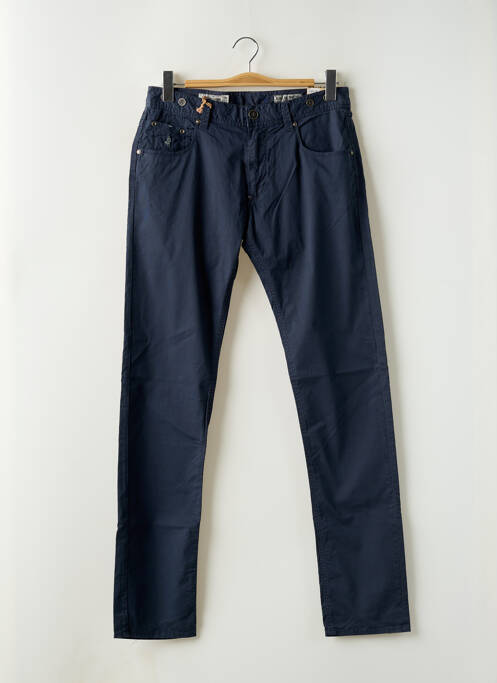 Pantalon droit bleu MCS pour homme