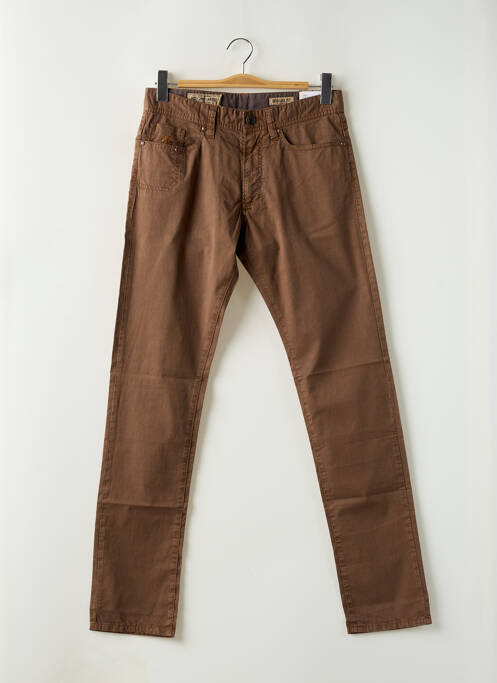 Pantalon droit marron MCS pour homme
