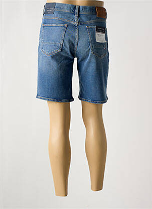 Bermuda coupe droite taille normale bleu TOMMY HILFIGER homme