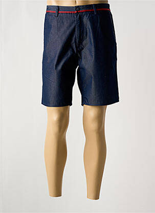 Bermuda coupe droite taille normale bleu HUGO BOSS homme