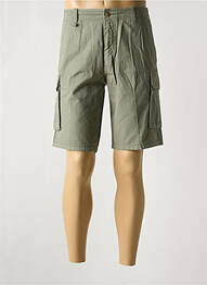 Bermuda poches taille normale vert BUGATTI homme