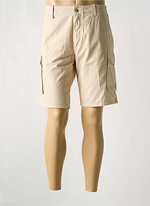 Bermuda poches taille normale beige BUGATTI homme