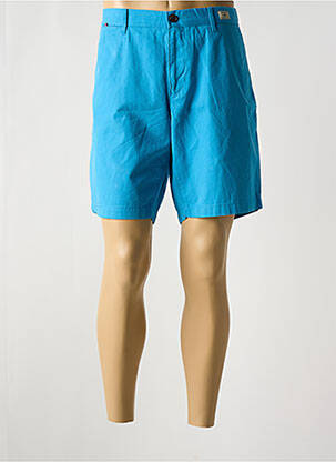 Bermuda coupe droite taille normale bleu TOMMY HILFIGER homme