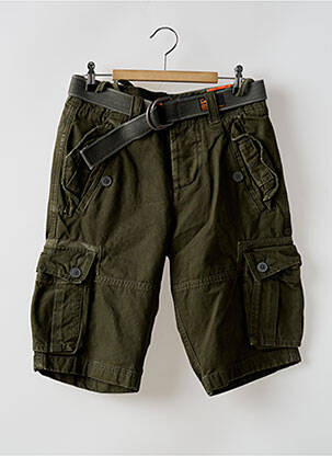 Bermuda poches taille normale vert SUPERDRY homme